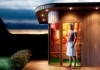 Kombinovaná záhradná sauna - De Lux Garden