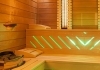 Luxusný kombinovaná sauna - presklená sauna
