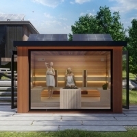 Luxusný sauna domček Lugano