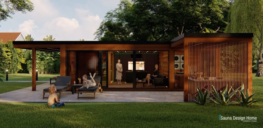 Moderný sauna dom na mieru - Kúsok z nebies s dokonalým výhľadom!