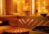 Rohová sauna - vnútro sauny