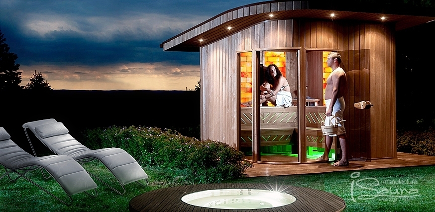 Záhradná vírivka a sauna domček pre Vás Záhradná vírivka a sauna domček pre Vás