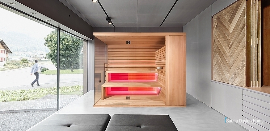 Bio sauna s skrytou saunovou pecou