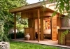 De Lux Premium Garden exteriérová sauna