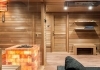 Exteriérová sauna so soľnou terapiou