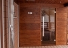 Exteriérová sauna so sprchou