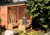 Exteriérový sauna domček
