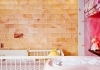 Himalájska soľná stena v detskej izbe