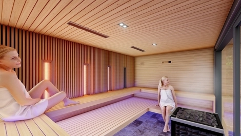 domáca sauna pre udržanie zdravia