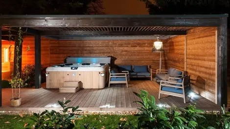 sauna a vírivka sauna a vírivka