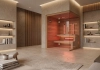 Interiérová infrasauna modern