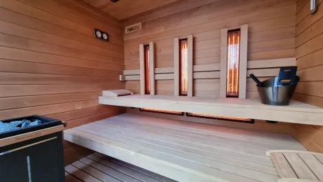 sauna z masívneho dreva