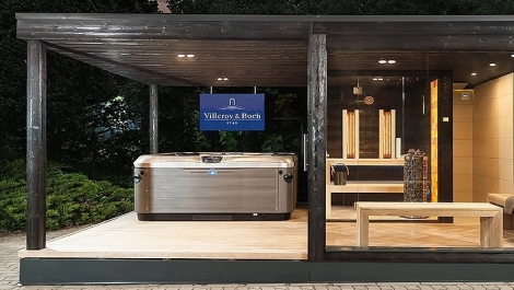 wellness sauna a vírivka