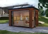 sauna exteriérová Lugano sauna exteriérová Lugano