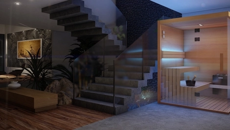 Interiérová sauna na mieru Interiérová sauna na mieru