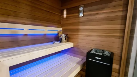 interiérová fínska sauna interiérová fínska sauna