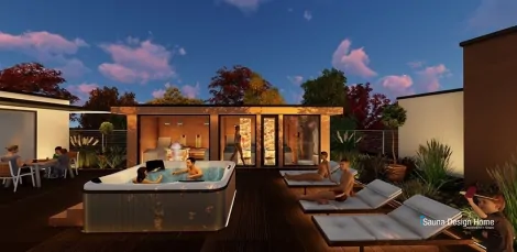 Penthouse wellness terasa Bratislava Penthouse wellness terasa Bratislava