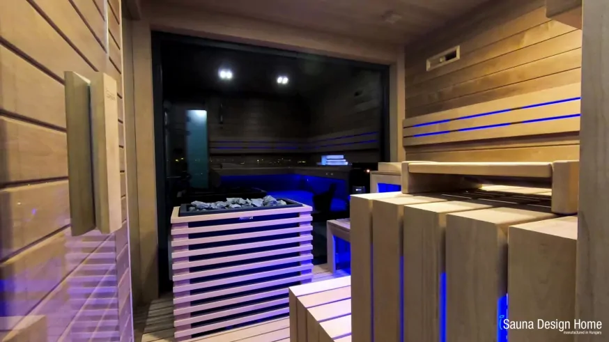 Stavba sauna domu na terase Boutique Hotel 11 Stavba sauna domu na terase Boutique Hotel 11