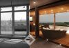Dunajské nábrežie sauna wellness terasa