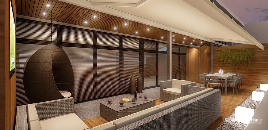 Exterierova sauna so sprchou