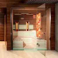 Parná sauna s bio saunovou pecou