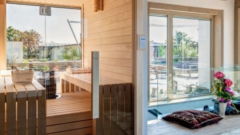 stavba sauny Vajnory