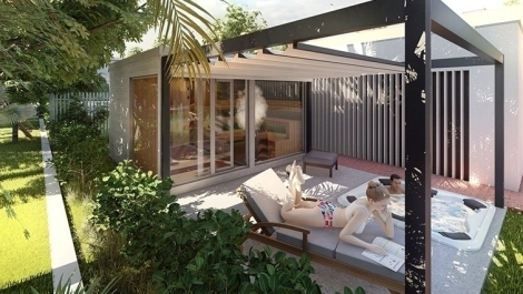 sauna dom, privátne wellness