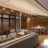 Exterierova sauna so sprchou