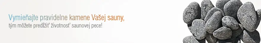 Lávové kamene a tácky na vodu do sauny Lávové kamene a tácky na vodu do sauny