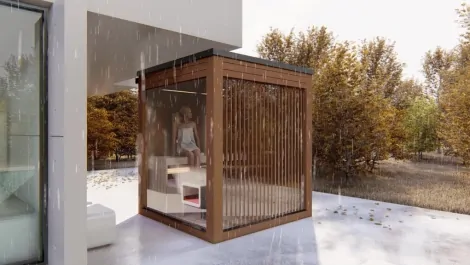 sauna dom v záhrade sauna dom v záhrade