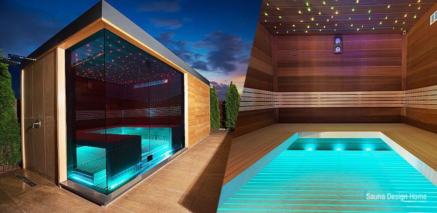Fínska sauna a parná sauna - EOS parný generátor
