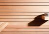 Biosauna  v minimalistikom štýle
