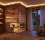 Wellness miestnosť a bio sauna