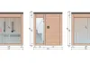 Rodinná sauna dom záhrady Rodinná sauna dom záhrady