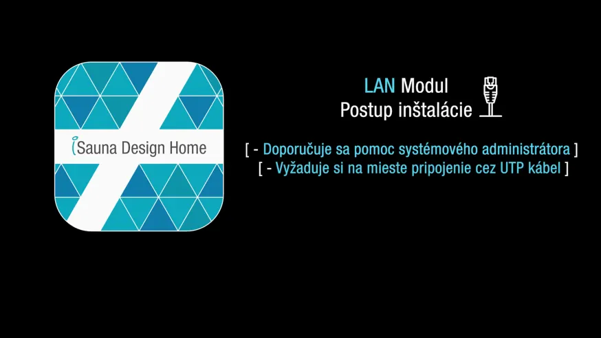 Inštalácia lan modul Inštalácia lan modul