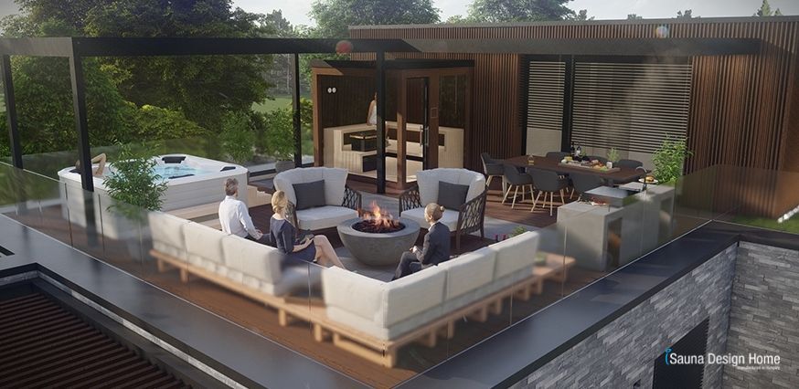 iSauna komfortný sauna dom proti každodennému stresu!
