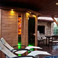 Wellness záhradná sauna s 5 ročnou zárukou Wellness záhradná sauna s 5 ročnou zárukou
