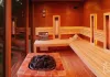 Fínska sauna s bio parným vyvíjačom Fínska sauna s bio parným vyvíjačom