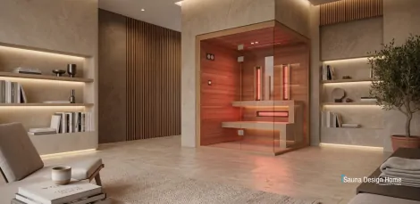 Interiérová infrasauna modern Interiérová infrasauna modern