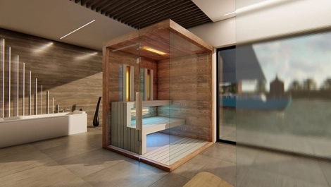 interiérová infrasauna 