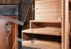 Bio sauna so skrytou saunovou pecou