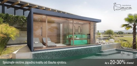 Sauna domy západnej kvality od iSauna sauna výrobcu