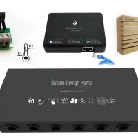 Sauna riadenie na smart telefón Sauna riadenie na smart telefón