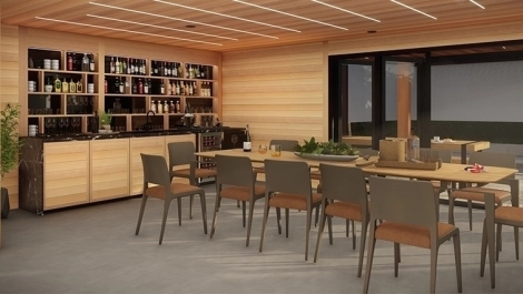 sauna s barom Brezno