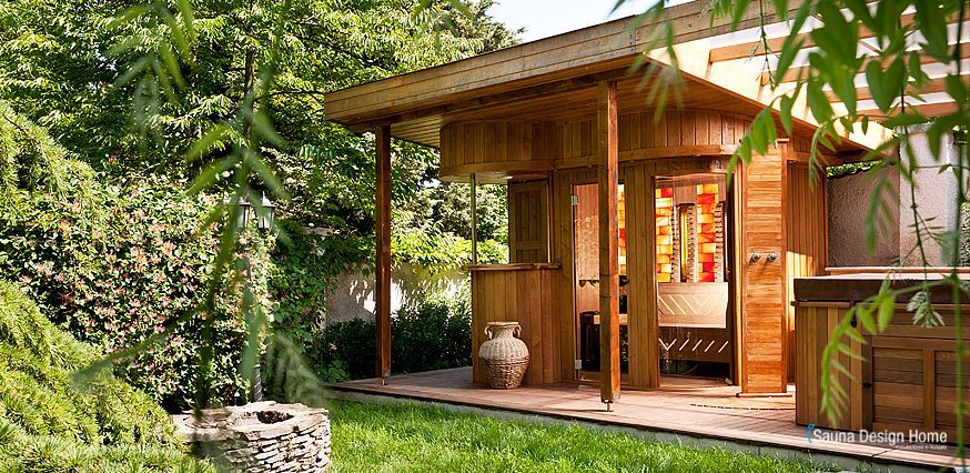 De Lux Premium Garden exteriérová sauna