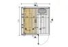mysauna kombi sauna pôdorys mysauna kombi sauna pôdorys
