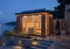 Lugano Family rodinná panoramatická sauna Lugano Family rodinná panoramatická sauna