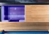 Bio sauna domček s parnou saunovou pecou EOS