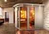 Infrasauna De Lux s himalájskou soľnou stenou Infrasauna De Lux s himalájskou soľnou stenou
