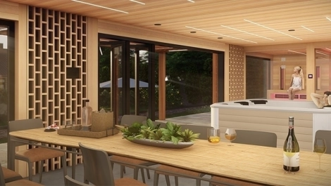 sauna s oddychovou miestnosťou Nitra